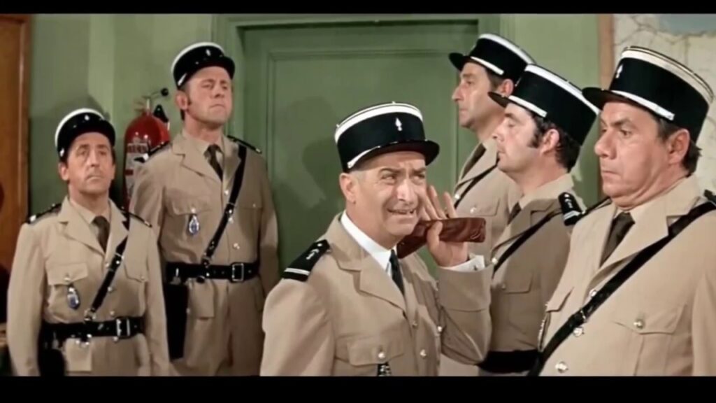 Фильм Жандарм из Сен-Тропе (1964) - лучшая комедия про полицейских